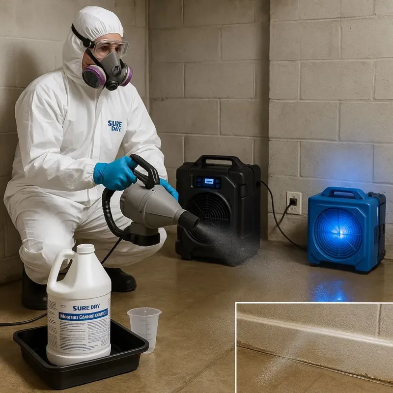 Sanitization and Odor Removal process in Savanna, IL