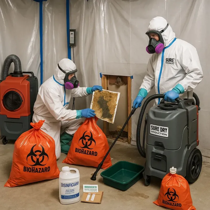 Contaminated Water Handling Protocols process in Savanna, IL